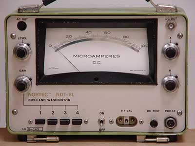 Unlike the impedence plane results, analog instruments react by moving a needle to indicate changes in current.