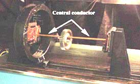 Instead of putting the part inside of the coil, a conducting rod can be used to induce a magnetic field in the part.