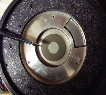 The output screen is usually many factors smaller than thhe entrance window.