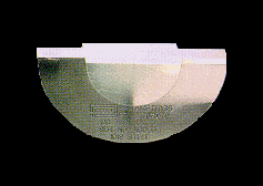 The DC block has a simple, extruded semi-circular shape.