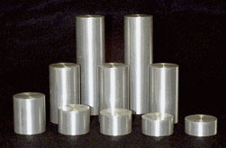 The distance/area blocks are cylinders of varying heights.