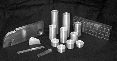 There are a multitude of ultrasonic calibration tools of varying shapes and sizes.