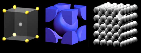 While one atom my be the center of one unit cell, in a BCC crystall it is simultaniously the corner of 8 other unit cells. In this way, the cells overlap.