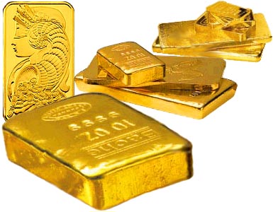 Gold bars would be included in the metals material group.